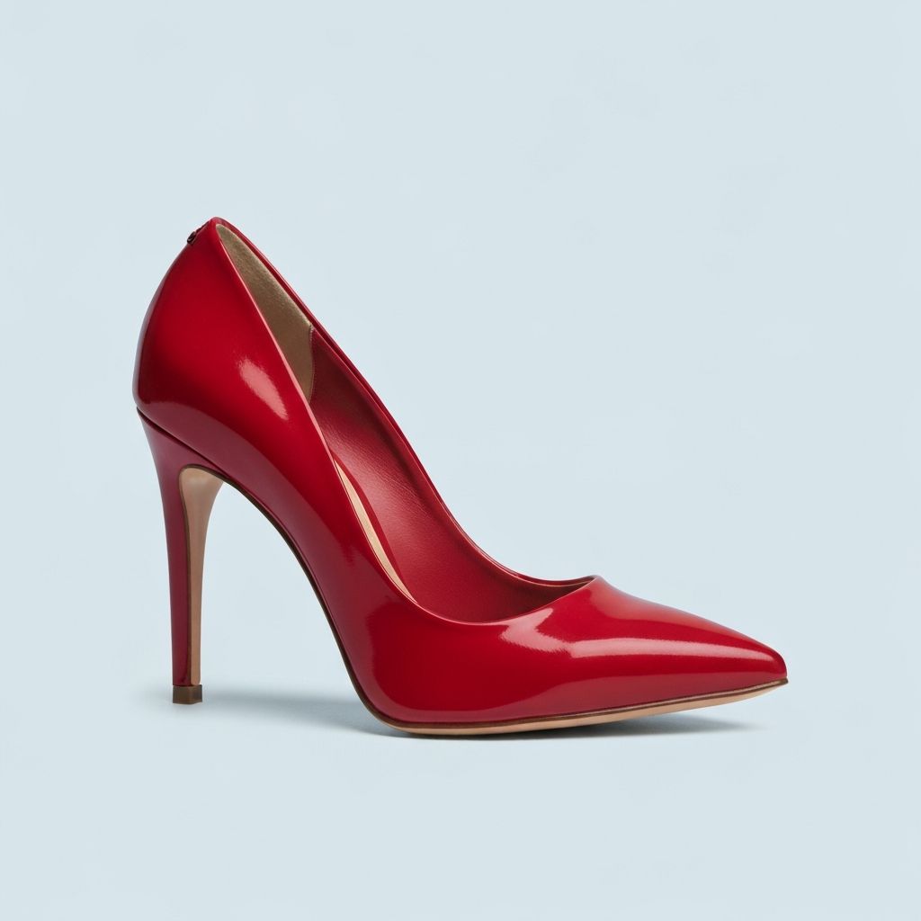 Zapatos rojos de tacón